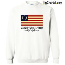 Rush Limbaugh Stand Up For Betsy Ross Flag Youth Sweatshirt Si Youth Sweatshirts Sweatshirts Flag Sweatshirt