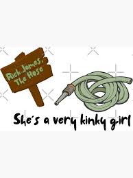 Shes A Very Kinky Girl (Rick James Hose Style 2)" Magnet for Sale by  AlpacaSmokes