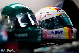 9 2 2 5 2. Sebastian Vettel S Helmet Autodromo Do Algarve 2021 Racefans