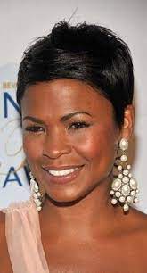 Nia Long As Bird In 1997 S Soul Food Nia Long Short Hair Nia Long Short Sassy Hair