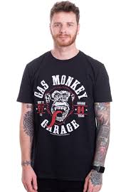 Watch rare moments and cringe at events as richard and the monkeys take on the misfits of fired up in the first ever gas monkey games. Gas Monkey Garage Round Seal T Shirt Impericon Com Worldwide