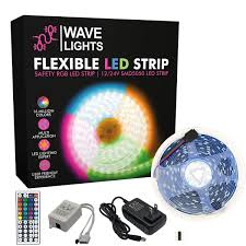 Led Strip Light With Remote Control Colored Lights For Rooms