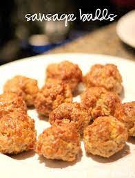 Paula Deen S Sausage Balls Recipe Sausage Balls Recipe Sausage Balls Food