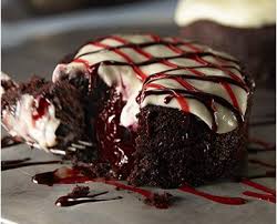 Black Forest Cherry Lava Cake Inspired By Longhorn Steakhouse S Winter Peak Season Menu Lava Cakes Lava Cake Recipes Sweet Cakes
