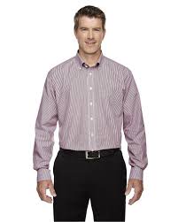 devon jones d645 mens crown collection banker stripe shirt