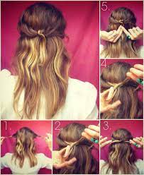 Roxiejanehunt Diyhair Friday Knotty Girl Half Up Hairstyle Hair Lengths Hair Half Up Hair