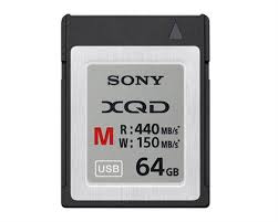 Jan 11, 2020 · xqd was a new memory card form factor introduced in 2010 by sandisk, sony and nikon. Sony M Series 64gb Xqd Memory Card 440mb S Read Speed 150mb S Write