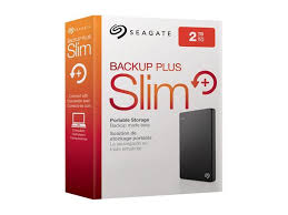 Big backup massive capacity to back up. Seagate Backup Plus Slim 2tb Usb 3 0 External Hard Drive Newegg Com