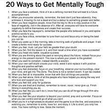 Jon Gordon - 20 Ways To Get Mentally Tough (At Work, In... | Facebook