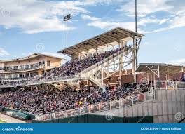 New Mexico Isotope Baseball Stadium. Editorial Stock Image