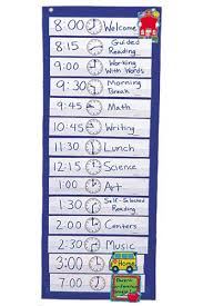 Amazon Com Carson Dellosa Cd5615 Scheduling Pocket Chart