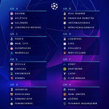 The uefa champions league (ucl) quarterfinals kick off on tuesday, april 6, 2021. Kawowo Sports Auf Twitter The Uefa Champions League Group Stage In Full Which Matches Are You Most Excited For Ucldraw