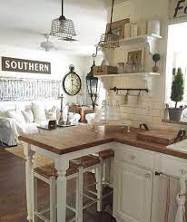 Create a simple farmhouse christmas table this holiday using these easy and affordable decorating and styling tips! Idea Photo Notes Links From The Web Interior Design Flowers Food Places And Wedding Shabby Chic Kitchen Chic Kitchen Home Kitchens