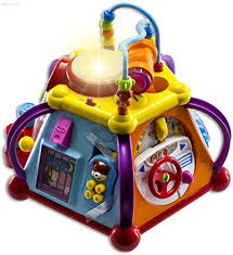 Wolvol Musical Activity Cube Play Center With Lights 15 Http Smile Amazon Com Dp B00m0bsgas Interactive Baby Toys Activity Cube Baby Developmental Toys