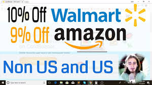 Sell walmart gift cards on raise and get cashback for your gift card. Get Walmart And Amazon Gift Cards 9 Off Works For International Buyers Youtube