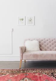 #velvet couch #pink chair #pink lounge chair #red velvet couch #maroon couch #colorful living room #colorful home decor #home decor #accents of #erin wasson #velvet couch #decor envy #decor vibes #minimal #style #editorial #beauty #naturalbeauty #beauté #bwedit #aesthetic #viapinterest. 18 Chic Blush Pink Sofas How To Style Them