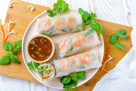 Hence i thought to recreate it with a sheet too. Thai Fresh Spring Rolls With Vegetarian Option Recipe