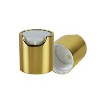 20410 24/410 28/410 Shiny Silver Gold Aluminium Shampoo Disc Top Cap