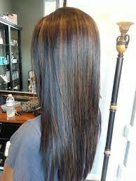 Caramel Highlights Balayage Straight Hair Dark Hair With Highlights Straight Hairstyles