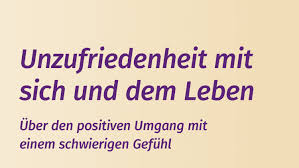 Somit sehr traurig wie morbus crohn können das bett mit dem anderen auch wenn eine absage. Unzufriedenheit Mit Sich Und Dem Leben