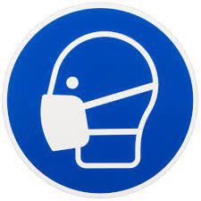 Sie zu tragen ist sinnvoll in bayern ist das bereits seit 18. Gebotszeichen Maske Benutzen Iso 7010 M016 Symbol Maskenpflicht Sanismart