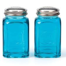 Retro Salt Pepper Shakers Teal Salt Pepper Shakers Pepper Shaker Salt And Pepper