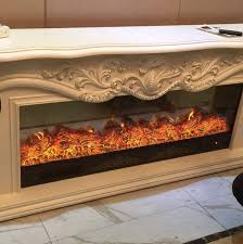 Electric fireplaces include both the fire itself and the surround. Living Room Decorating Warming Fireplace Wooden Fireplace Mantel W200cm Electric Fireplace Insert Led Optical Arti Wooden Fireplace Fireplace Mantels Fireplace