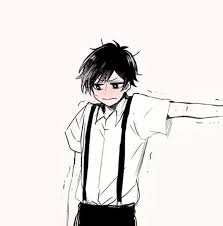 Anime Black And White Couple Drawings Pin On Matching Icons