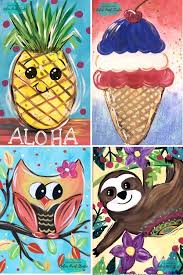 Painting Tutorials For Kids Kids Canvas Art Kids Canvas Painting Acrylic Painting For Kids Our free video art lessons aren't just for adults and serious artists, we have creative art video projects for kids, too! kids canvas painting acrylic painting