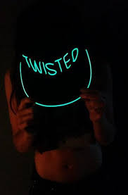 Light Up Hat Twisted 2 Mode El Snapback Hat Glow In The Etsy Light Up Hats Snapback Hats Snapbacks Girls