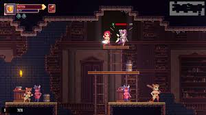 Scarlet Maiden Pixel Roguelite 