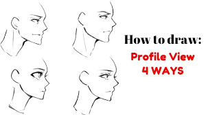 Side Profile Anime Guy How To Draw 1 2 View Side View Youtube how to draw 1 2 view side view