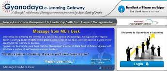 Sbi Elearning State Bank Of India Gyanodaya Elearning Login At Mybanklearning Sbi Co In Elearning Learning States Learning