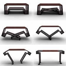 Table Transformable Mk2 Etapes Pliage Furniture Design Table Coffee Table Furniture Design