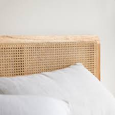 Sehr schönes modernes bett mit rückenteil inkl. Kopfteil Bett Aus Rattan 160 Cm Adele Betten Kopfteile Tikamoon