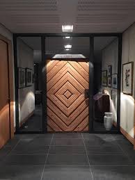 Beeindruckendes Entree Flur Diele Von Steggemann Architekten Treppe Haus Holztur Bauen Haus