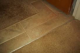 Carpet tile is a great choice for your home or commercial space. Carpet With Vinyl Tile Border Carpet To Tile Transition Carpet Tiles Easy Tile
