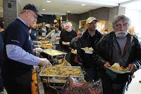 Soup kitchen volunteer nyc thanksgiving. Hosting The Homeless By Mac Productions