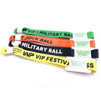 Tecido de nylon RFID Tecido QR Code Pulseiras / Pulseira ...