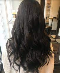 This combination makes lighter brown for light, medium, and dark brown skin categories, dark brown hair will always go well with your skin color. Brown Almost Black All Over Black Hair Dye Hair Color For Black Hair Black Brown Hair