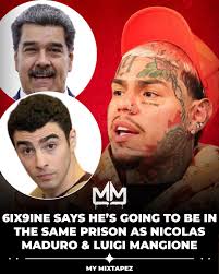 ChatGPT couldn't make this one up…69 says he's gonna be in the same prison  with Nicolas Maduro & Luigi Mangione 😳 Full video in the comments