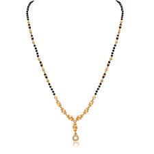 In spite of this, the primary features of this neckwear option remain timeless. Buy Nac 22k 916 Yellow Gold Mangalsutra For Women At Amazon In