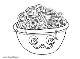 To explore more similar hd image on pngitem. Pasta Coloring Pages