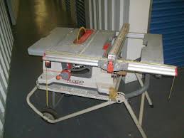 Details About Ridgid 10 Portable Table Saw With Folding Stand Ts2400 Portable Table Saw Portable Table Wood Shop