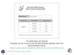 It's found in the beginning of a professional all tables and figures must be referenced in the text. Apa Test Design Cpi Links And Contents Of An Entry Ppt Download