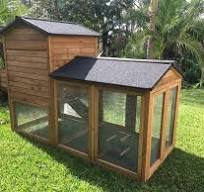 Cómo reemplazo el techo de asfalto de este gallinero? : r/DIY