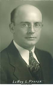 Dr Leroy Leo Pfeffer (1904-1961)