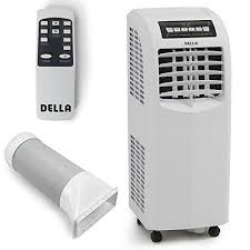 Della 048 Gm 48266 8 000 Btu Portable Air Conditioner Cooling Fan Dehumidifier A C Remote Cont Portable Air Conditioner Portable Air Conditioners Dehumidifiers