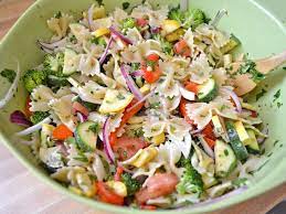 Summer Vegetable Pasta Salad Recipe Vegetable Pasta Salads Bowtie Pasta Salad Veggie Pasta Salad