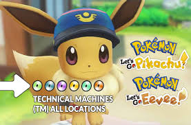 To get to cinnabar island surf south from palette town until you . Guide Pokemon Let S Go Pikachu And Eevee Where All The Technical Machines Tm Are Located Kill The Game